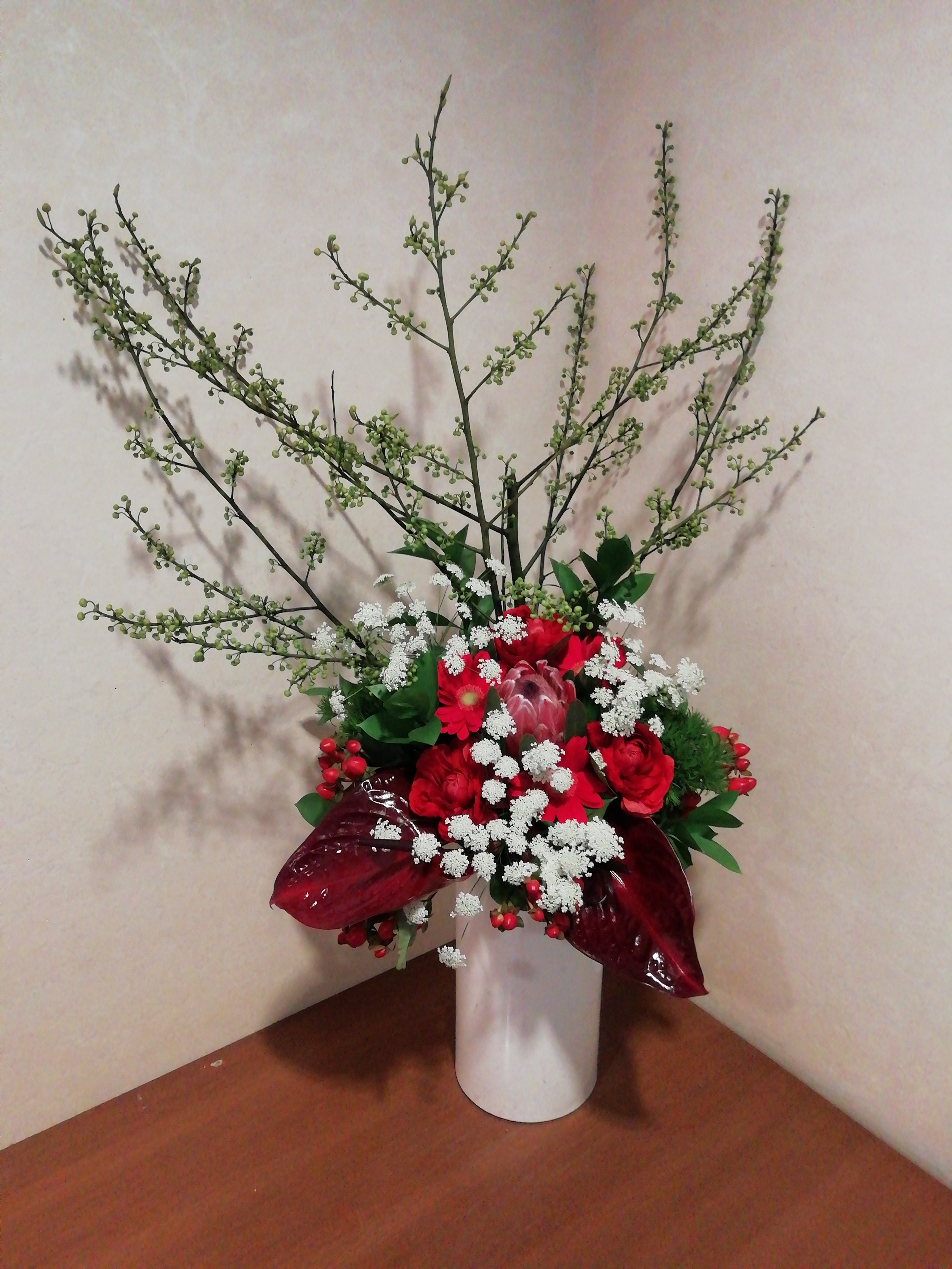 一月第三週の生花