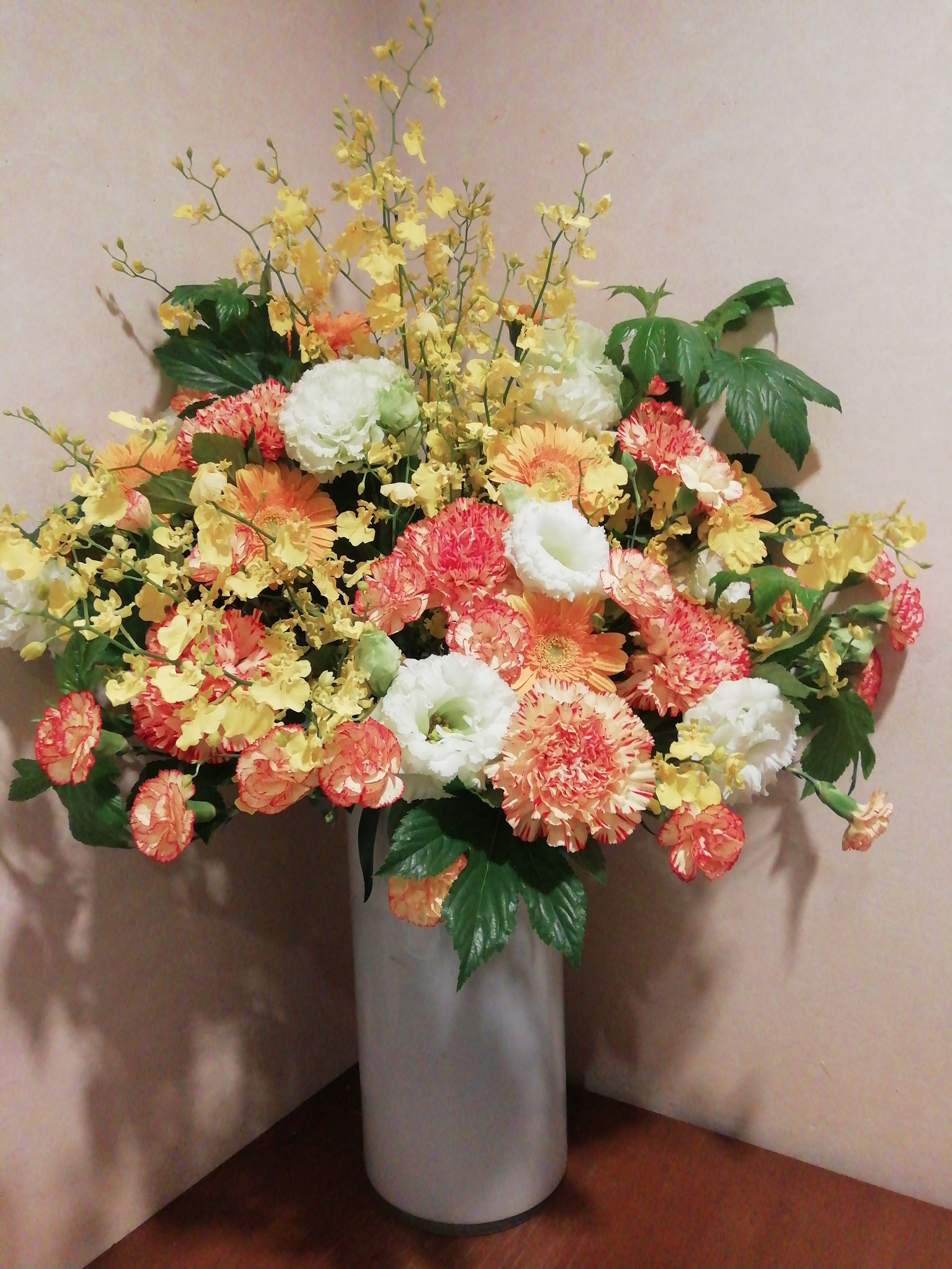 黄色い生花